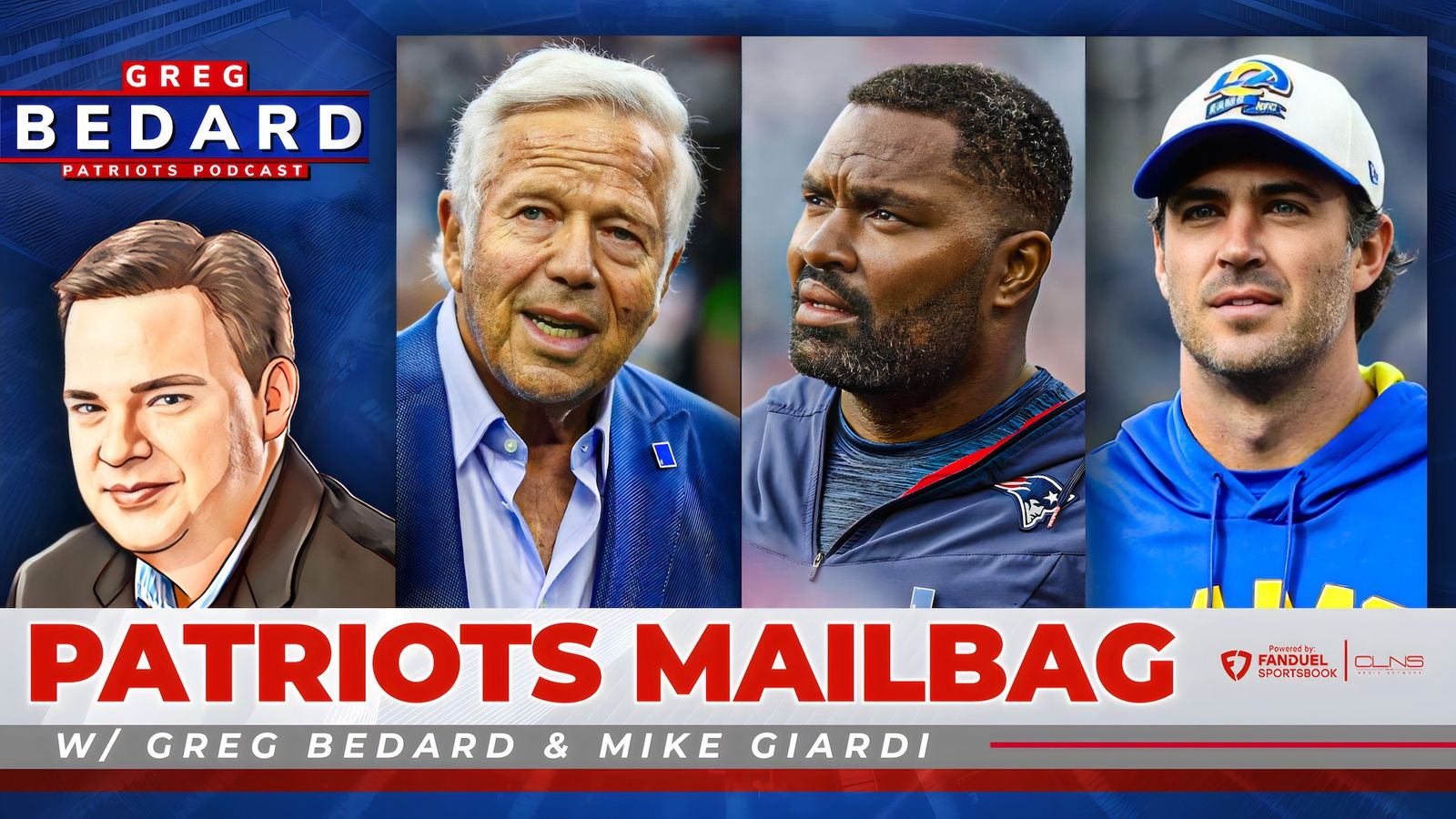 .@FDsportsbook Video & Podcast: Bedard Patriots Pod - BSJ Member ...